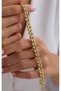 Stylish Bracelet with Zircon Stone Chain Weave Design