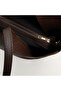 Women's Brown Leather Look Handbag - 4