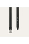 Men's Black Leather Belt - 2
