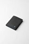 Genuine Leather Vertical Design Multi-Card Holder Men's Wallet Black/Sax – 13697 - 2