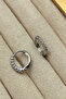 Special Series Zircon Stone Silver Color Women/Girls Earrings (First Class Quality/Non Tarnish/Stainless) - 4