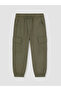 Khaki Boys' Cargo Gabardine Jogger Pants