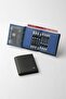 Genuine Leather Vertical Design Multi-Card Holder Men's Wallet Black/Sax – 13697