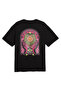 Graphic Sun Relaxed Men's Black Casual Style T-Shirt 63675901 - 5