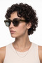 Valestria Green Black Sunglasses - 3