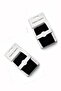 12 Pack Black Towel Buckle