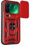 Compatible with Xiaomi Mi 17 Pro, Phoenixshield Sliding System Camera Protected Cover Full Protection Magnetic Vega 17 Pro Case Cover Red - 2