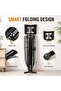 Ironing Board with Adjustable Height - Heat Resistant Cover Iron Board with Steam Iron St - 5