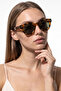 Valestria Leopard Green Sunglasses - 2