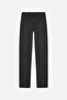 Men's Anthracite Slim Straight Fit Chino Trousers - 2