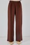 Women's Linen Kimono Double Set 1003 - Brown - 4