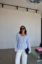 Oval Neck Basic Knitwear - 4