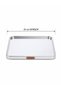 Square Mirrored Metal Decorative Tray – Presentation Tray with Gold & Silver Color Options 25X25 cm - 2
