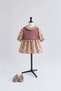 Baby Girl Floral Patterned Dress Side Tie Thin Knitwear Set Daily Special Occasions - 2