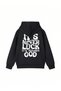 Children's It's Never Luck It's Always God Printed Hoodie Hooded Sweatshirt Combed Cotton Fabric 3 Yarns Hooded Unisex Winter Sweatshirt - 3
