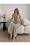 Buttoned Vest Jacket Trousers Triple Blazer Suit - 3