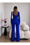 Glittery Piping Jacket and Trousers Double Blazer Set - 4