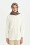 Cotton Naia Blend Natural Scarf - Mink