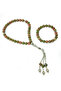 Unakite Stone 33-Piece Prayer Beads and Bracelet Set – Natural Stone Gift Set with Wooden Box - 6