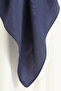 Logo Pattern Naia Cotton Scarf - Navy Blue - 4