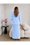 Buttoned Vest Jacket Trousers Triple Blazer Suit - 5