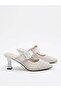 Women's Laser Perforated Heel Slippers