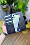 iPhone 17 Pro Compatible 9 Piece Genuine Leather Men's Gift Set Croco Black Wallet Case Card Holder - 3
