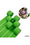 Grass Green Stripe Crepe Paper Roll, Flower Making, Craft Decoration Paper, 6 Pieces, 4.5cm X 22Meters