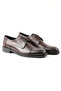 Brown Genuine Leather Derby Model Men's Shoes - K021 - 2