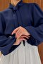 Navy Blue Yasmin Shirt - 7