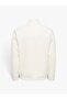 Men's Half-Zip White Sweatshirt - 22039036 - 2