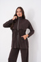Front Robali Pocketed Zippered Pique Modal Suit - 6