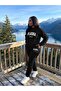 Unisex Alaska Oversize Hooded Tracksuit Set Loose Fit