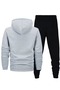 Unisex Nasa Oversize Hooded Tracksuit Set Loose Fit - 2