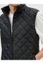 Quilted Vest Slim Fit Zippered Stand Collar with Pockets - 5