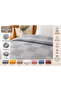 100% Cotton Square Patterned Pique Single Size 160X230 cm – Breathable Soft Textured Four-Season Pique - 3