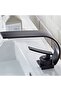 Bathroom Sink Faucet Matte Black Color Waterfall Design New Model Imported with 7 Years Warranty - 8