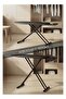 Adjustable Height Ironing Board with Heat Resistant Cover, Foldable Ironing Board with Iron Rest, Adjustable Iron Board with Non-Slip Legs, Sturdy Steel Frame for Home Laundry Room - 7