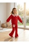 Girl's Red Strawberry Set 100% Cotton Spanish Tights Stylish Model Seasonal - 4