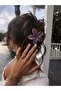 Luxury Matte Gold Lotus Latch Buckle Lilac