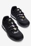 Women's Parachute Sneaker Suede Detailed Casual Sports Shoes with Accessories Nomi Black