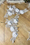 Three-Dimensional Rose Patterned White Lace Applique - 3