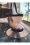 Hat and Bag Two-Piece Set. Large Size Beach Casual Straw Bag and Hat Combination. - 3
