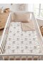 100% Cotton Koala Patterned Baby Duvet Cover Set Beige - 3 Piece Set Compatible with Crib & Cot
