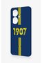 Oppo Reno 11F Compatible 1907 Belt Patterned Silicone Case - 4