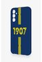 Samsung A14 Compatible 1907 Belt Patterned Silicone Case - 4