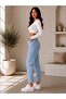 Women's Mom Jean High Waist Pants - 3