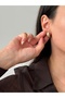 Gold Square Cut Hoop Earrings - 2