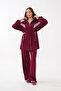 Striped Detail Oysho Zippered Suit - 7