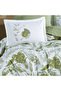 Tiffany Green - Double Poplin Quilted Duvet Cover Set - 2